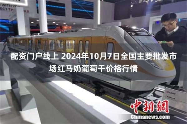 配资门户线上 2024年10月7日全国主要批发市场红马奶葡萄干价格行情